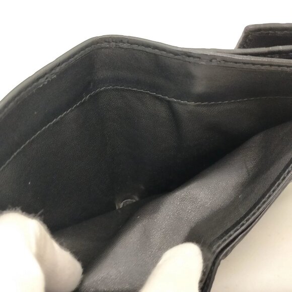 Gucci Wallet Black Leather 200-082425 - Picture 8 of 9